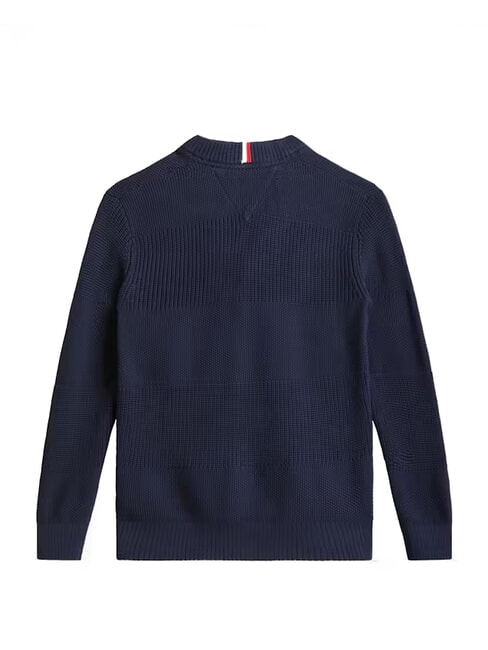 TH KIDS Cardigan din bumbac pentru copii bleumarin noapte &icirc;ntunecată - Pulovere pentru copii