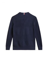 TOMMY HILFIGER TH KIDS Cardigan din bumbac pentru copii bleumarin noapte &icirc;ntunecată - Pulovere pentru copii - 2