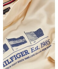 TOMMY HILFIGER TH KIDS Hanorac pentru copii stambă - Hanorac pentru bebeluși - 3