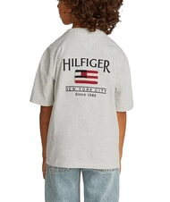 TOMMY HILFIGER TH KIDS Tricou cu m&acirc;necă scurtă și steag - Tricou copil