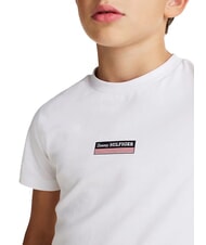 TOMMY HILFIGER TH KIDS Tricou cu m&acirc;necă scurtă și steag - Tricou copil