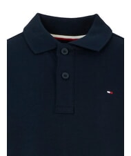 TOMMY HILFIGER TH KIDS Tricou polo cu m&acirc;necă scurtă pentru copii bleumarin noapte &icirc;ntunecată - Tricou copil - 3