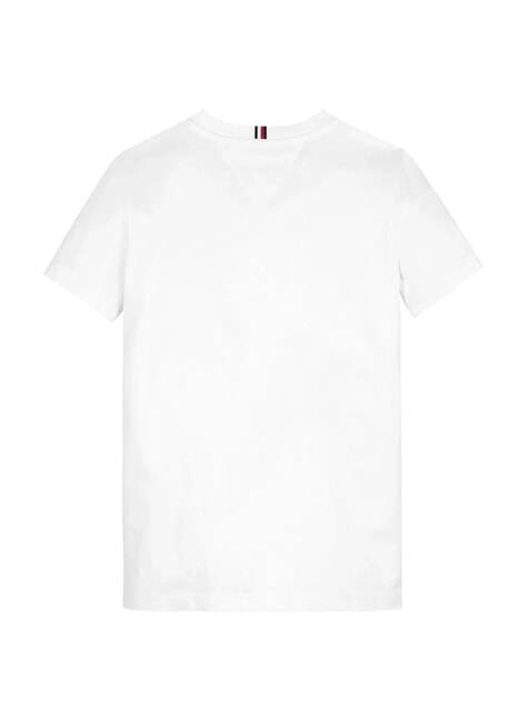 TH KIDS Tricou cu m&acirc;necă scurtă și buzunar alb - Tricou copil