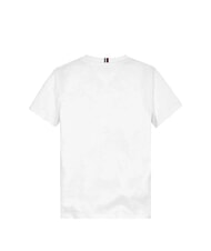 TOMMY HILFIGER TH KIDS Tricou cu m&acirc;necă scurtă și imprimeu alb - Tricou copil - 5