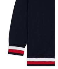 TOMMY HILFIGER TH KIDS Cardigan din bumbac cu nasturi bleumarin noapte &icirc;ntunecată - Pulovere pentru copii - 3