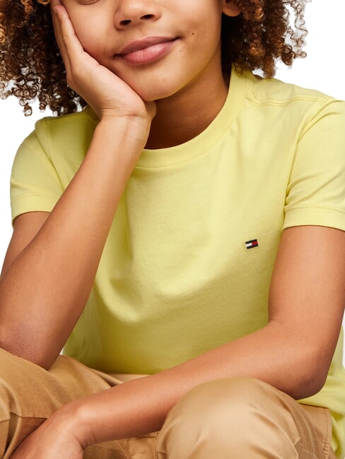 TH KIDS Tricou cu m&acirc;necă scurtă, croială regulată fructul carambolei galbene - Tricou copil