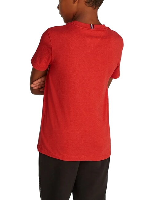 TH KIDS Tricou cu m&acirc;necă scurtă, croială regulată erica roșie de măr - Tricou copil