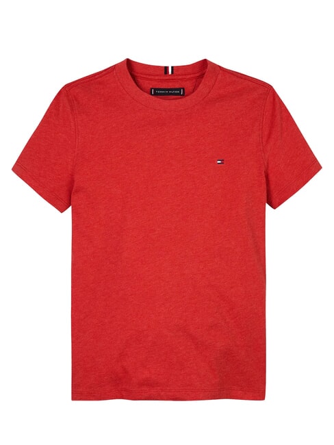 TH KIDS Tricou cu m&acirc;necă scurtă, croială regulată erica roșie de măr - Tricou copil