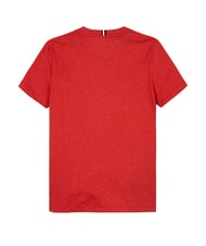 TOMMY HILFIGER TH KIDS Tricou cu m&acirc;necă scurtă, croială regulată erica roșie de măr - Tricou copil - 5