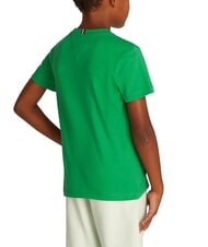 TOMMY HILFIGER TH KIDS Tricou cu m&acirc;necă scurtă, croială regulată verde radiant - Tricou copil - 2