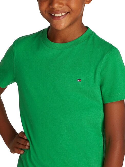 TH KIDS Tricou cu m&acirc;necă scurtă, croială regulată verde radiant - Tricou copil