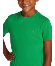 TOMMY HILFIGER TH KIDS Tricou cu m&acirc;necă scurtă, croială regulată verde radiant - Tricou copil - 3