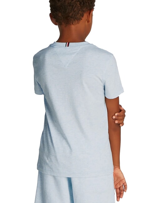 TH KIDS Tricou cu m&acirc;necă scurtă, croială regulată albastru glacial - Tricou copil