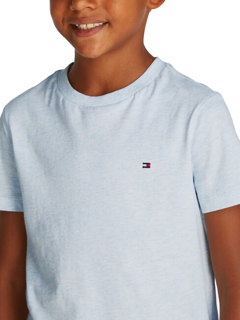 TH KIDS Tricou cu m&acirc;necă scurtă, croială regulată albastru glacial - Tricou copil