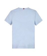 TOMMY HILFIGER TH KIDS Tricou cu m&acirc;necă scurtă și imprimeu albastru răcoros - Tricou copil - 2