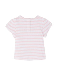 TOMMY HILFIGER TH KIDS BABY Cămașă cu m&acirc;necă scurtă roz clasic / dungi - Salopete și ținute pentru bebeluși - 2