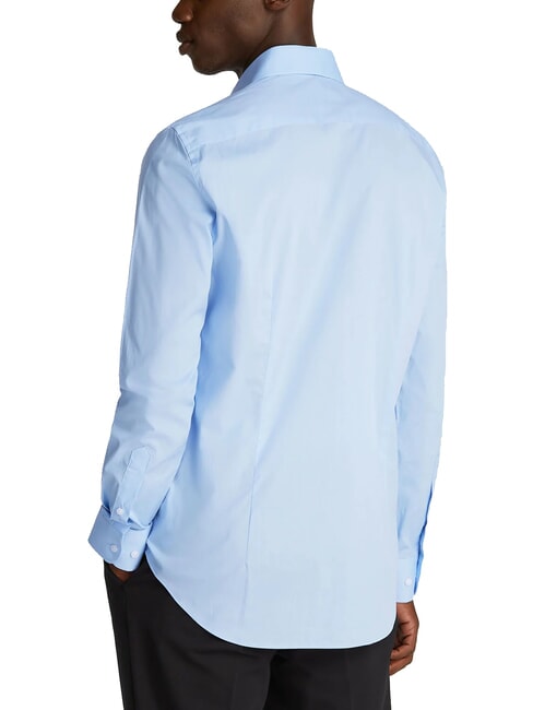 TH  Cămașă cu m&acirc;necă lungă culoare personalizată albastru deschis - Cămăși pentru bărbați