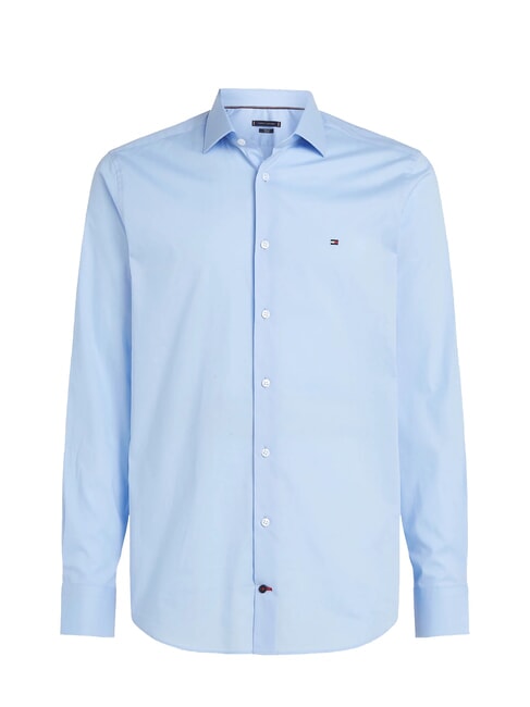 TH  Cămașă cu m&acirc;necă lungă culoare personalizată albastru deschis - Cămăși pentru bărbați