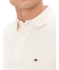 TOMMY HILFIGER 1985  1985 tricou slim fit petală de fildeș - maiou Polo - 3