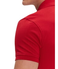 TOMMY HILFIGER 1985  1985 tricou slim fit roșu mediu - maiou Polo - 4