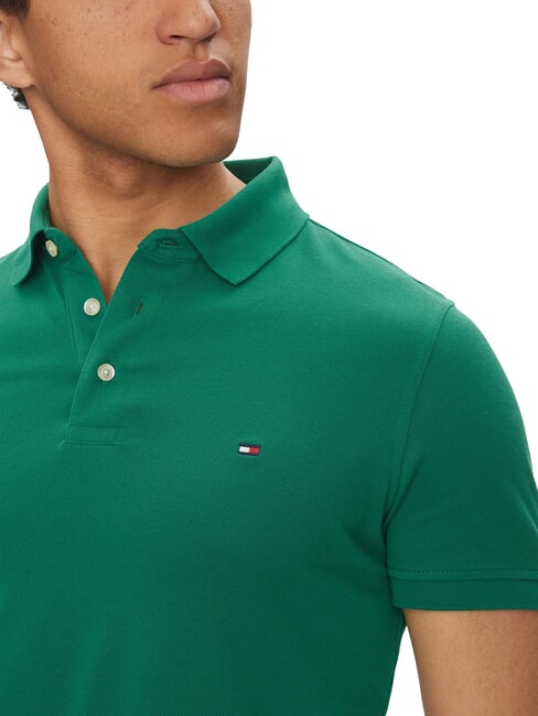 1985  1985 tricou slim fit verde nou - maiou Polo