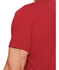 TOMMY HILFIGER  Tricou bărbătesc stretch roșu mediu - tricou - 4