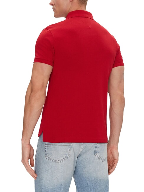 1985  1985 tricou slim fit roșu mediu - maiou Polo