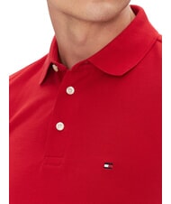 TOMMY HILFIGER 1985  1985 tricou slim fit roșu mediu - maiou Polo - 3