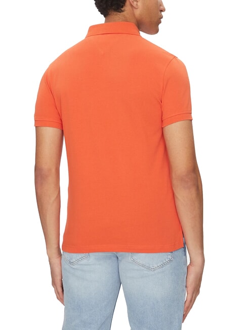 1985  1985 tricou slim fit portocaliu strălucitor - maiou Polo
