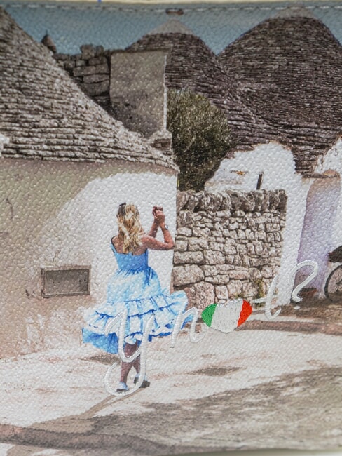 YESBAG Geantă de umăr cu buzunar Alice &icirc;n Trulli - Genți femei