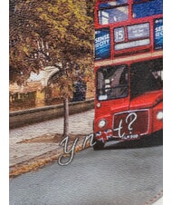 YNOT YESBAG Geantă de umăr cu clapă Strada Londrei - Genți femei - 3