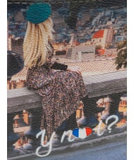 YNOT YESBAG Rucsac cu buzunar paris / cor - Genți femei - 3