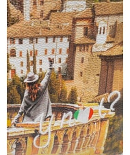 YNOT YESBAG Rucsac rotund cu două compartimente Peisajul Romei - Genți femei - 3