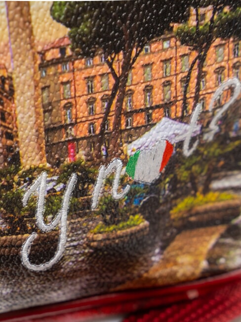 YESBAG Geantă de umăr Reporter Roma plouă - Genți femei