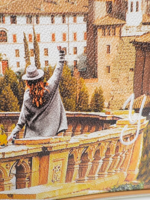 YESBAG Sacoșă mare de cumpărături Peisajul Romei - Genți femei