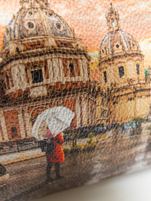 YESBAG Trusă de frumusețe Roma plouă - Truse de toaletă