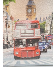 YNOT YESBAG Geantă de umăr cu curea metalică Curcubeul Londrei - Genți femei - 3