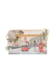 YNOT YESBAG Geantă de umăr cu curea metalică Curcubeul Londrei - Genți femei - 4