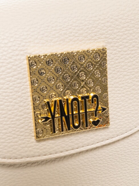 RACHEL Geantă de umăr cu clapă și curea de umăr cremă - Genți femei