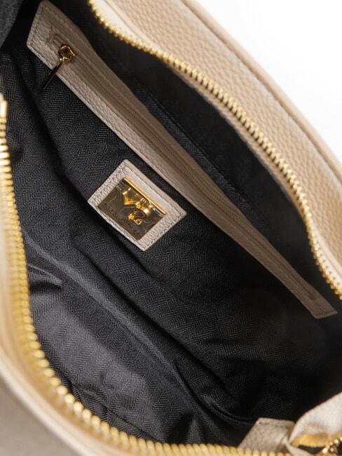 RACHEL Geantă de umăr cu clapă și curea de umăr cremă - Genți femei