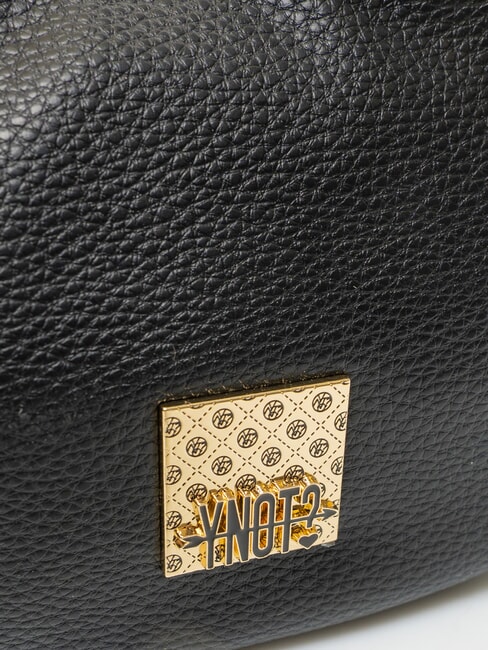 RACHEL Geantă de umăr cu inserție de lanț BLACK - Genți femei