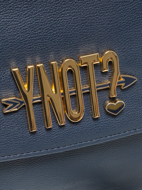 LOVERS Geantă de umăr cu clapă marina - Genți femei