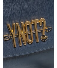 YNOT LOVERS Geantă de umăr cu clapă marina - Genți femei - 3