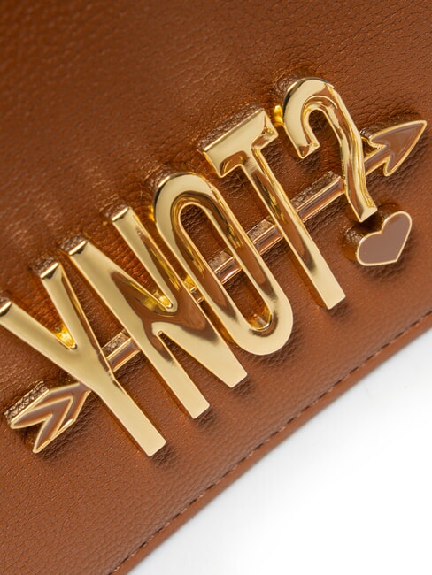 LOVERS Geantă de umăr cu clapă bronzat - Genți femei