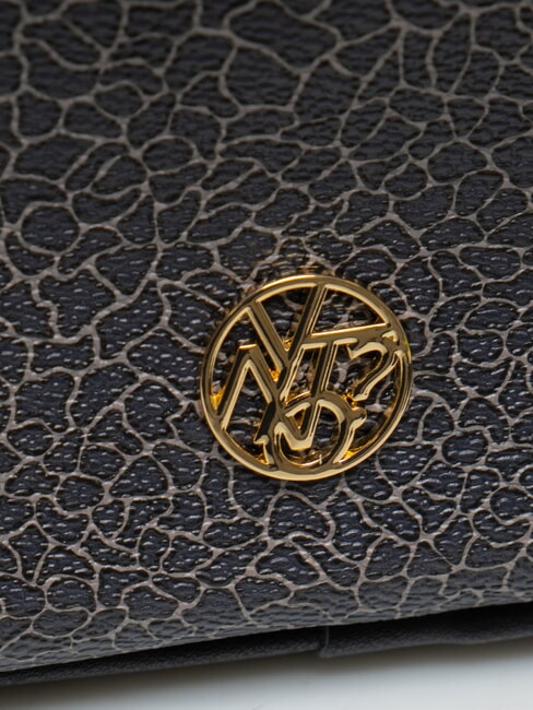 LUX Geantă reporter cu buzunar BLACK - Genți femei