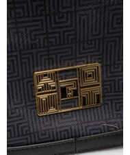 YNOT LABIRINT Geantă de umăr cu clapă BLACK - Genți femei - 3