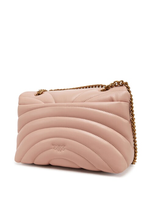 LOVE PUFF CLASSIC Geanta de umar din piele nappa pulbere-aur antic - Genți femei