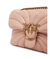 PINKO LOVE PUFF CLASSIC Geanta de umar din piele nappa pulbere-aur antic - Genți femei - 3