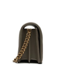 PINKO LOVE CLICK Mini geanta din piele matlasata nuc-aur antic - Genți femei - 4