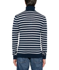 TOMMY HILFIGER TH Pulover cu guler &icirc;nalt din amestec de bumbac - Pulovere pentru bărbați